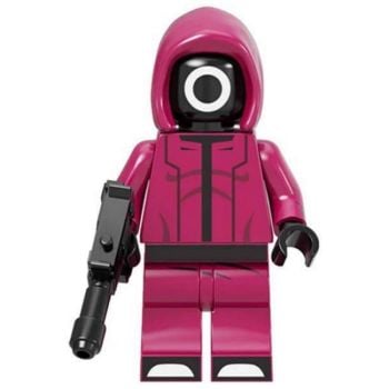 Squid Game Worker Building Block Minifigure