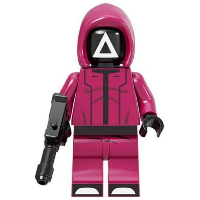 Squid Game Enforcer Building Block Minifigure