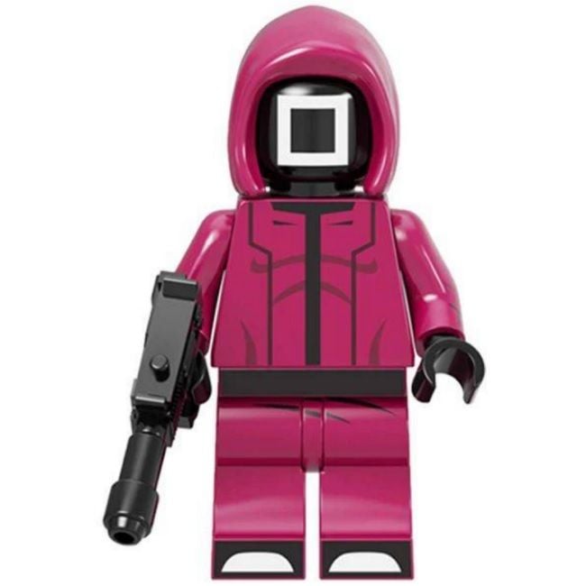 Squid Game Supervisor Building Block Minifigure