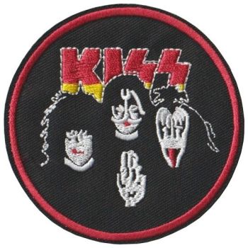 Kiss Iron on Patch