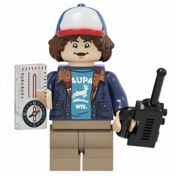 Stranger Things Dustin Building Block Minifigure