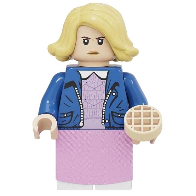 Stranger Things Eleven Building Block Minifigure