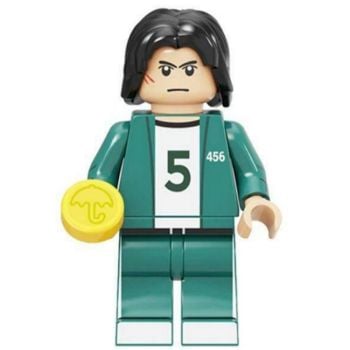 Squid Game Player 456 Building Block Minifigure