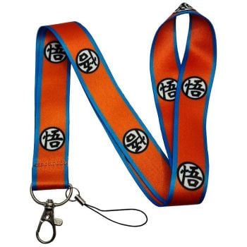 Dragon Ball Z Goku Kanji lanyard