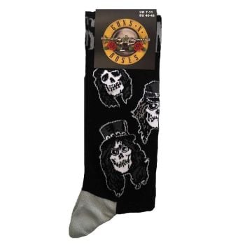 Guns 'n Roses Skulls Cotton Rich Socks