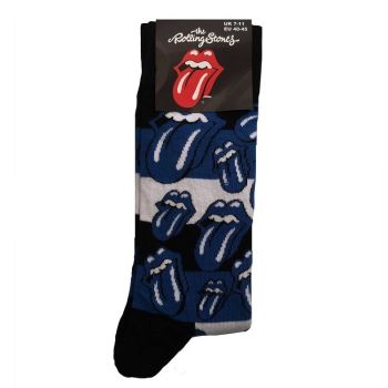 Rolling Stones Blue Tongue Cotton Rich Socks