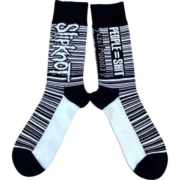 Slipknot Barcode Cotton Rich Socks