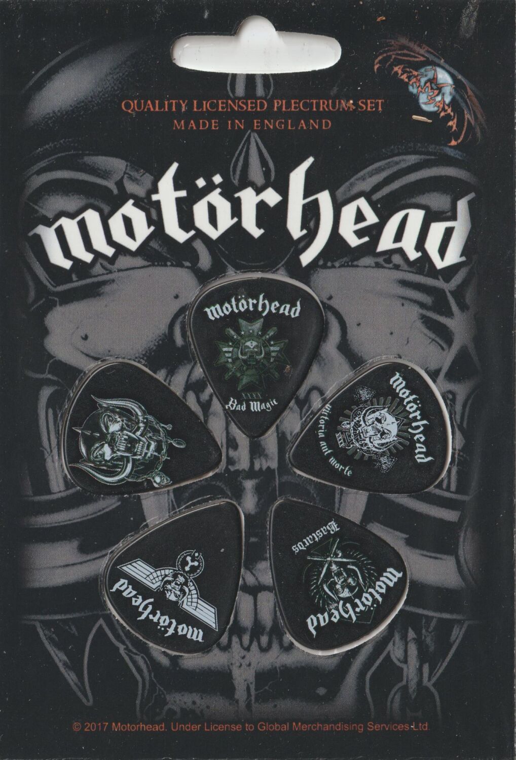 Motorhead 1mm Gauge Plectrum Set