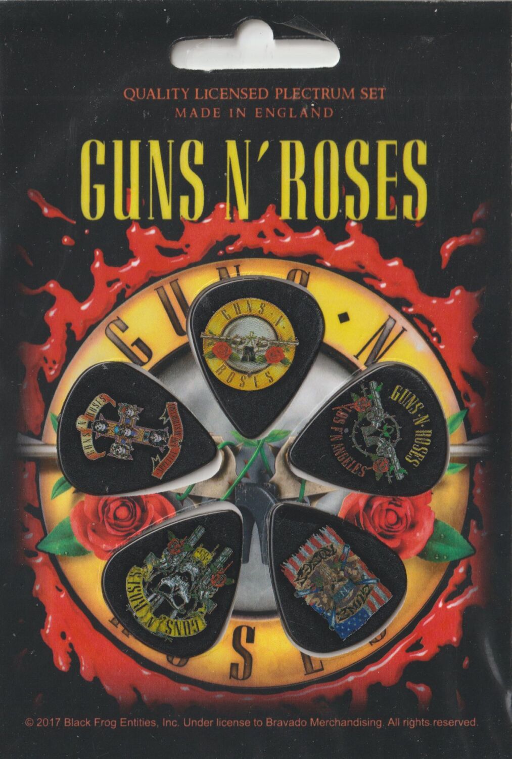 Guns n Roses 1mm Gauge Plectrum Set