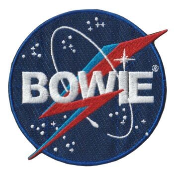 David Bowie NASA Iron on Patch