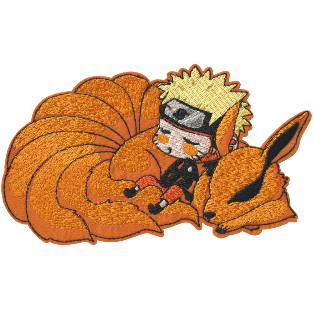 Naruto and Kurama Iron on Patch