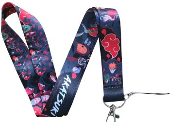 Naruto Akatsuki Lanyard