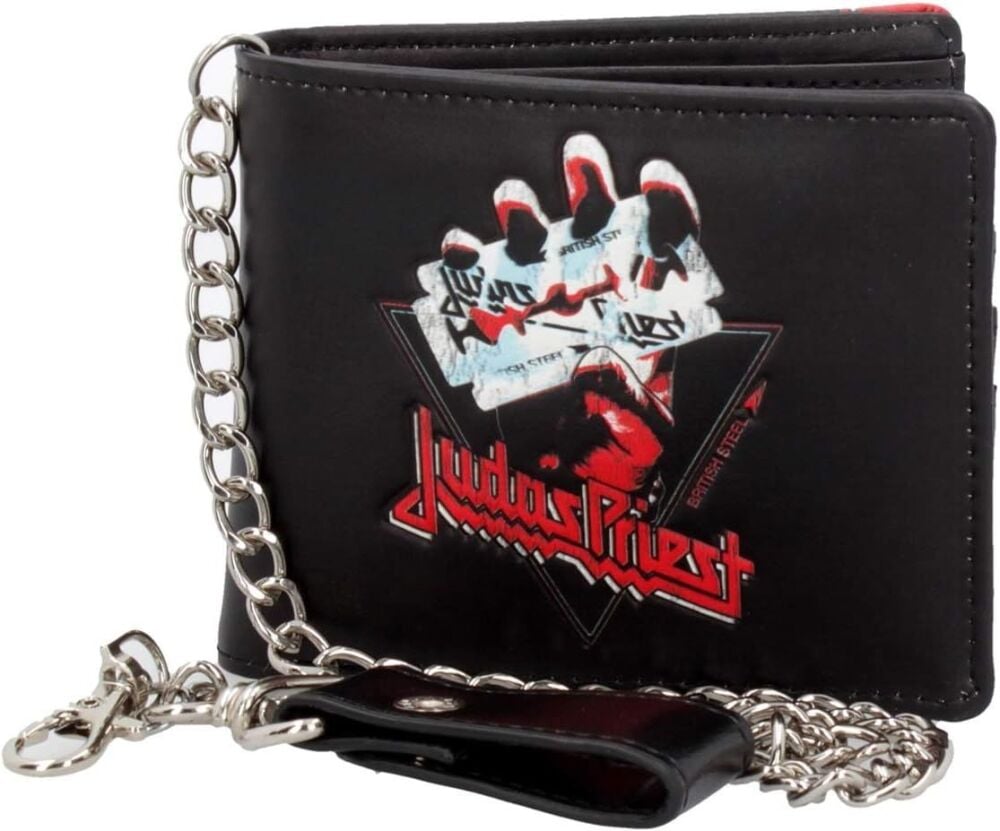 Judas Priest British Steel Wallet with chain