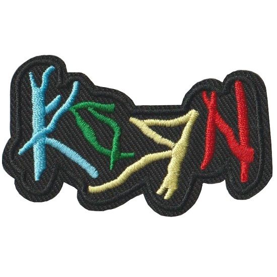 Korn Iron on Embroidered Patch