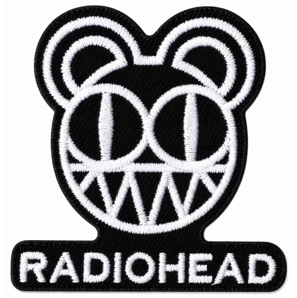 Radiohead Bear Logo Iron on Patch