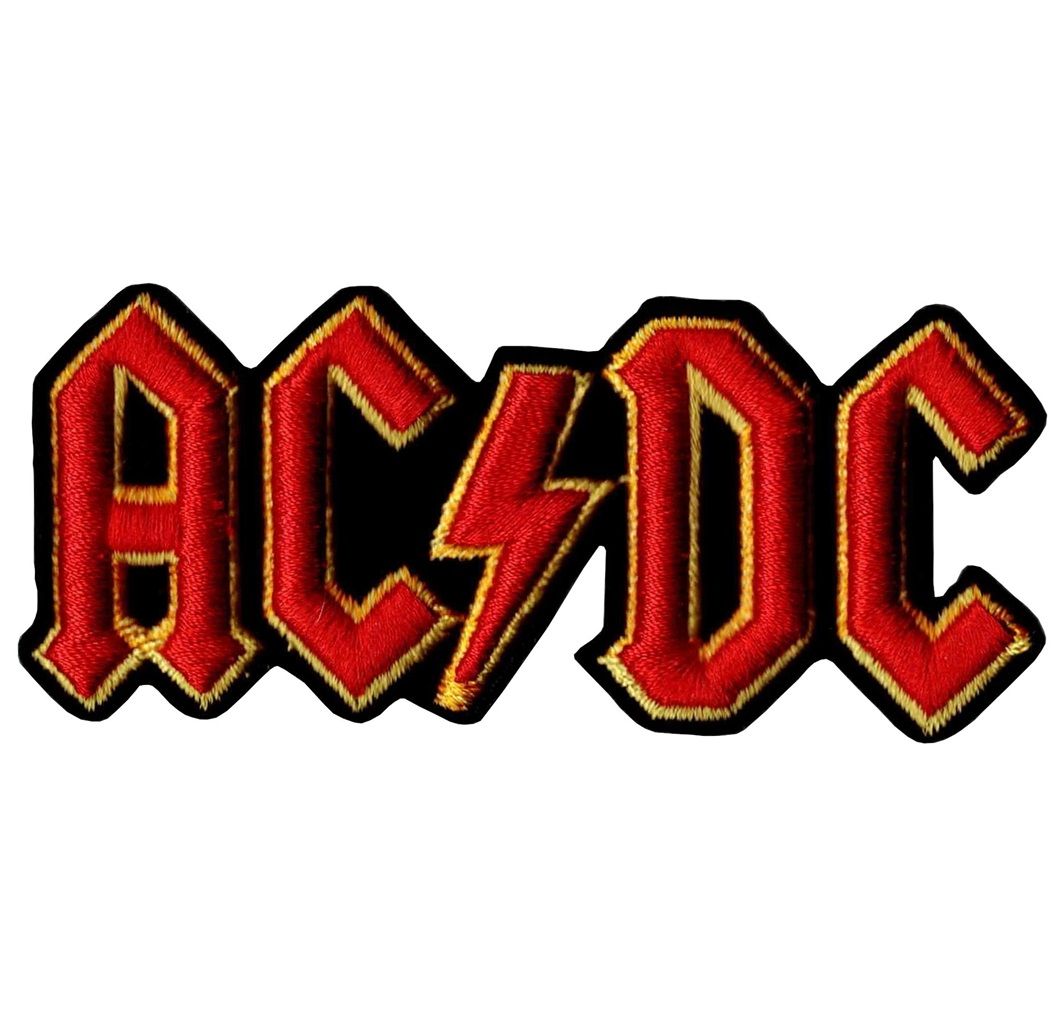 AC/DC Logo Iron On Patch