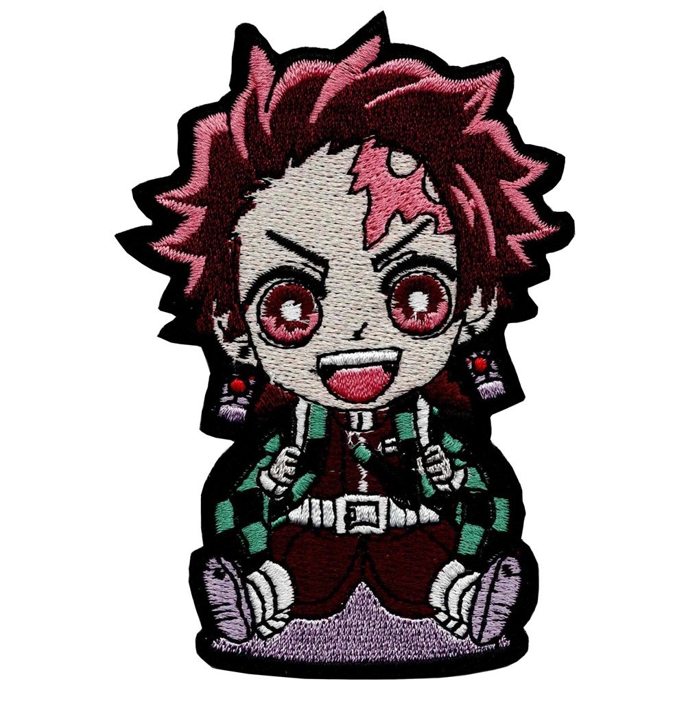 Demon Slayer Tanjiro Kamado Iron On Patch