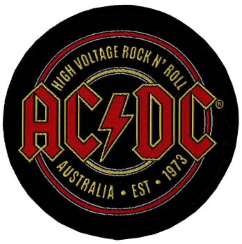 AC/DC High Voltage Iron On Patch
