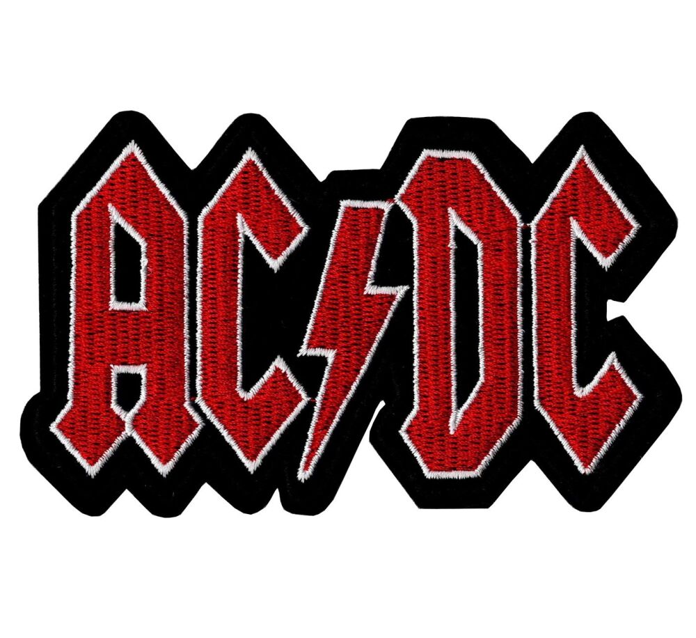 AC/DC Logo Iron On Patch