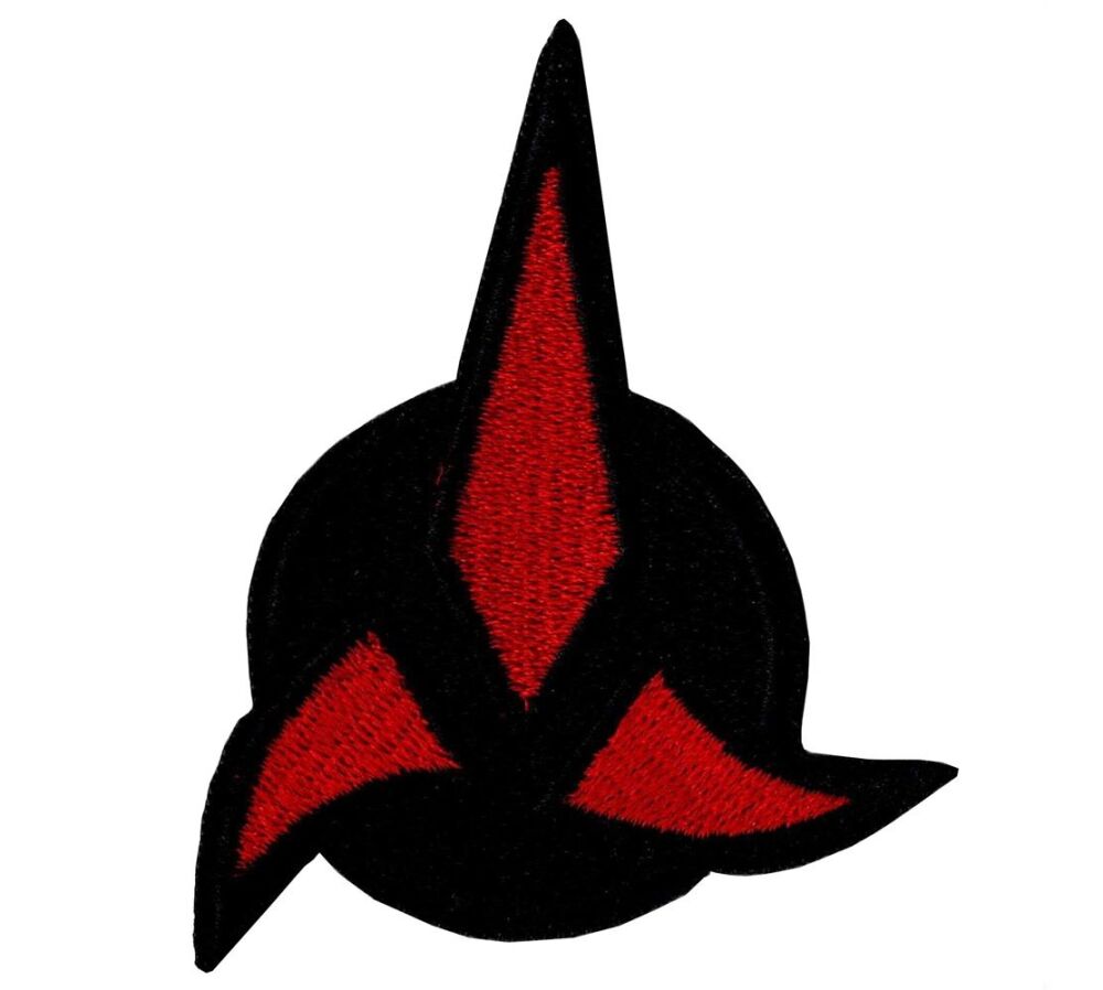 Star Trek Klingon Empire Insignia Iron on Patch