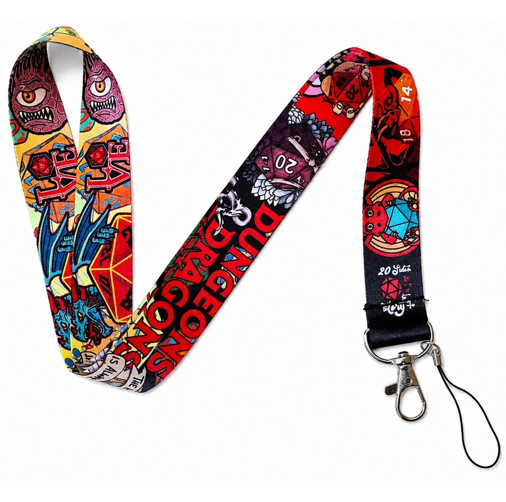 Dungeons and Dragons Lanyard