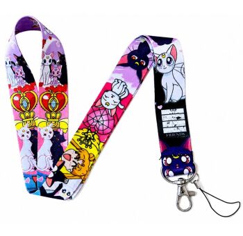 Sailor Moon Cats Lanyard