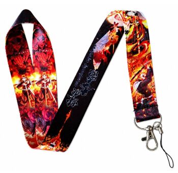 Demon Slayer Kyojuro Rengoku Flame Hashira Lanyard