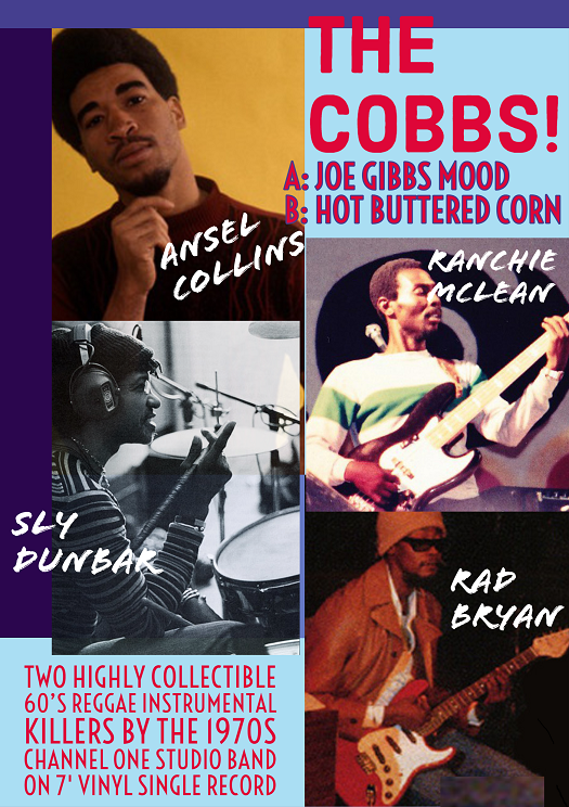 The Cobbs Joe Gibbs Mood / Hot Buttered Corn- 7" vinyl