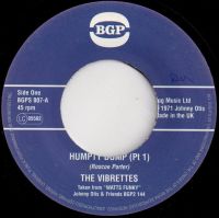 The Vibrettes - The Humpty Dump Part 1 / Part  2 - BGPS007