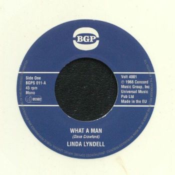 Linda Lyndell - What A Man / /Billy Hawks - O Baby (I Believe I'm Losing You) - BGPS011