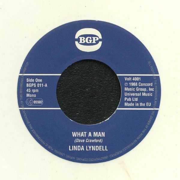 Linda Lyndell - What A Man / /Billy Hawks - O Baby (I Believe I'm Losing You) - BGPS011