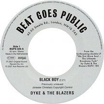 Dyke & The Blazers	- Black Boy / Let A Woman Be A Woman - Let A Man Be A Man - BGPS026