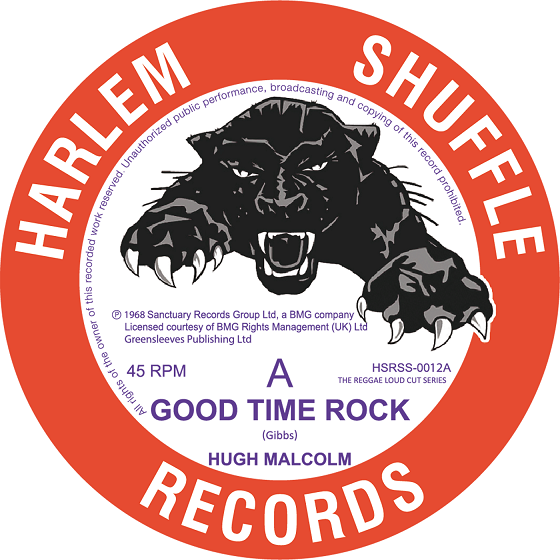 Hugh Malcolm - Good Time Rock / Love Brother Love - on 7inch vinyl - HSRSS-0012