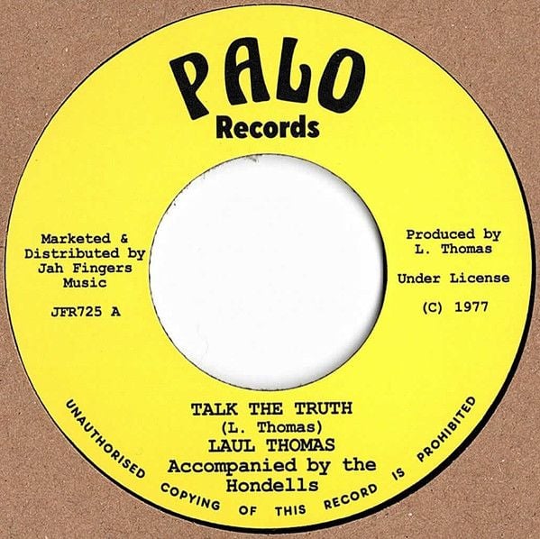 Laul Thomas -Talk The Truth / The Hondells  - Sister Love - JFR725