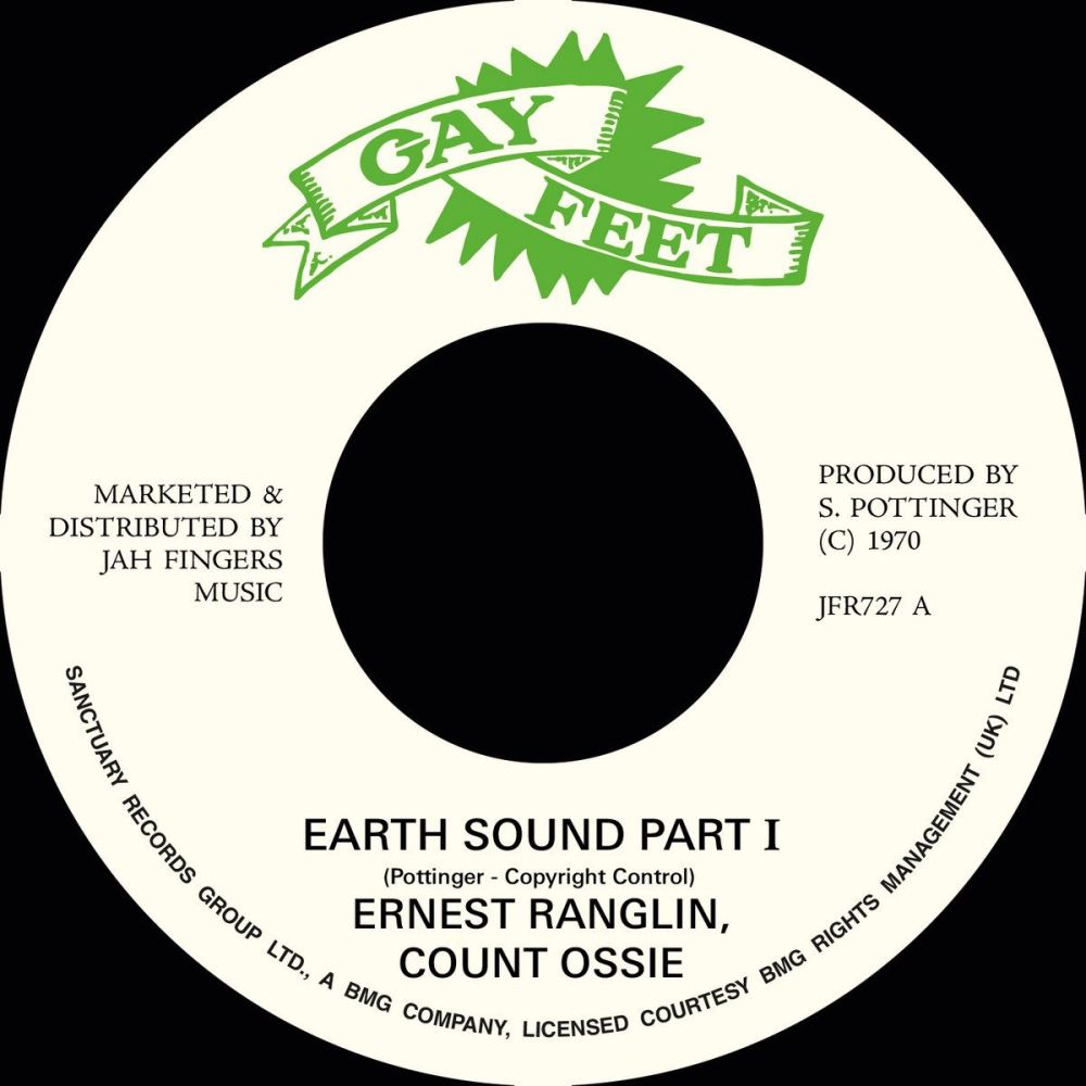 ERNEST RANGLIN, COUNT OSSIE - EARTH SOUND PART I / EARTH SOUND PART II