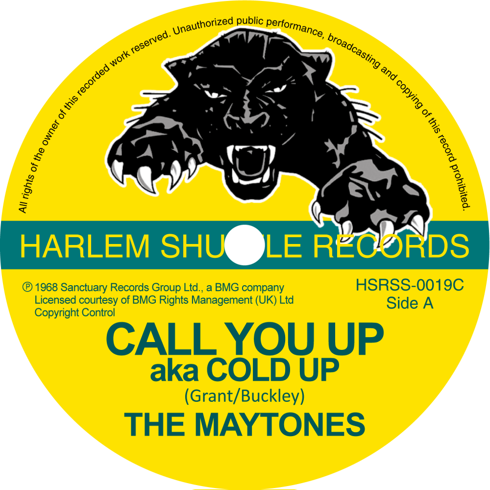 The Maytones - Call You Up / Barrabus - HSRSS-0019 - Limited Edition