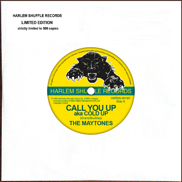 The Maytones - Call you up - Barrabus - 7" single