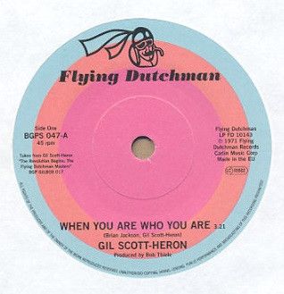 Gil Scott-Heron - When You Are Who You Are / Free Will (Alt Take 1) - BGPS047