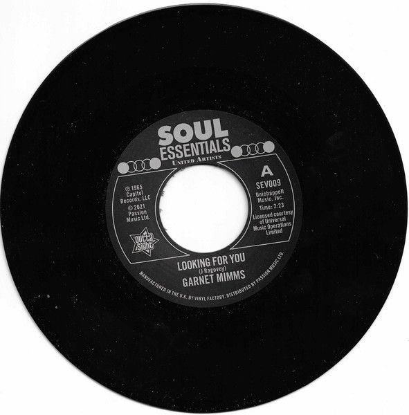 GARNET MIMMS – LOOKING FOR YOU / AS LONG AS I HAVE YOU - SEV009