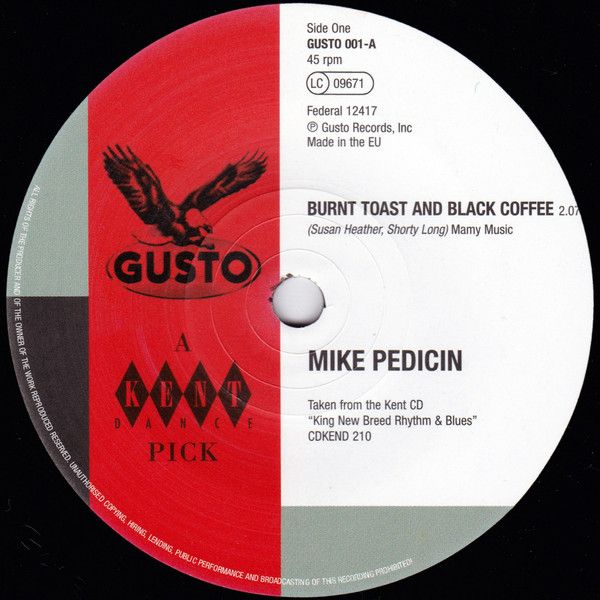 Mike Pedicin – Burnt Toast And Black Coffee / T C Lee And The Bricklayers*–