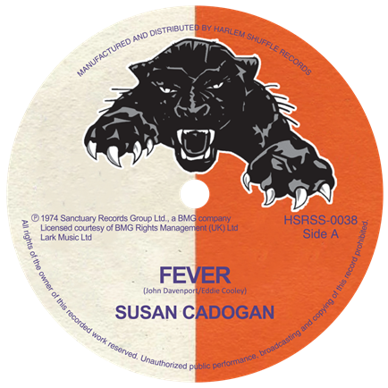 Susan Cadogan - Fever - Influenza Dub - HSRSS-0038