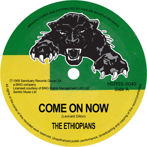 The Ethiopians - Come On Now /  Sh'Boom