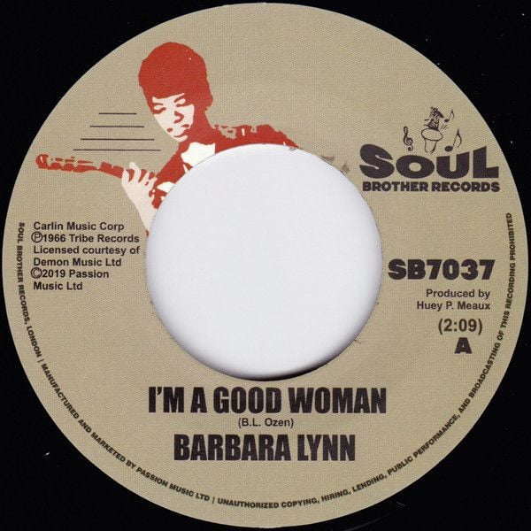Barbara Lynn - I'm A Good Woman / I Don't Want A Playboy - SB7037