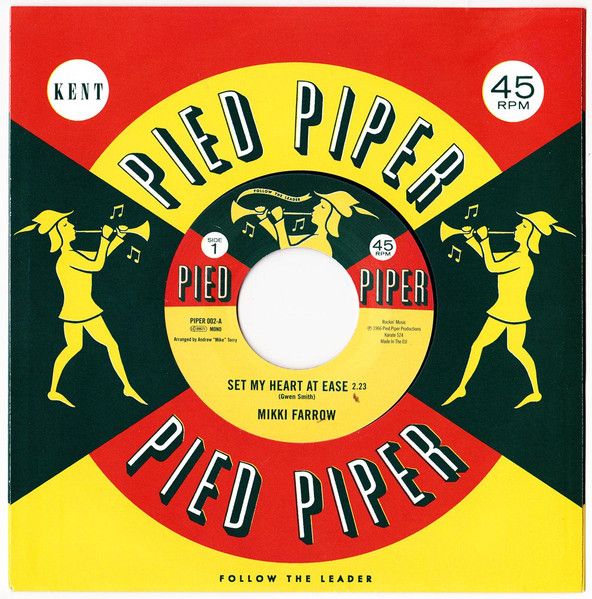 Mikki Farrow &ndash; Set My Heart At Ease / September Jones - I'm Coming Home - PIPER 002