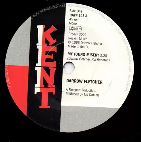 Darrow Fletcher - My Young Misery / Richard Temple - That Beatin' Rhythm - TOWN 148