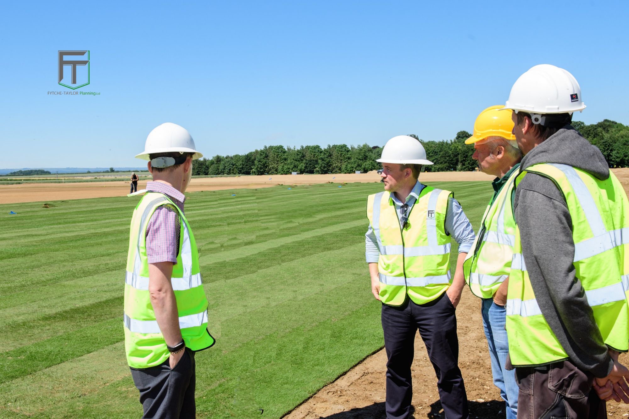 Fytche-Taylor Planning on site with Lincoln City Football Club at the new Elite Performance Centre