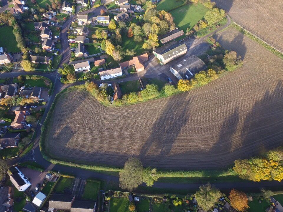 Aerial photo by our drone of potential development site