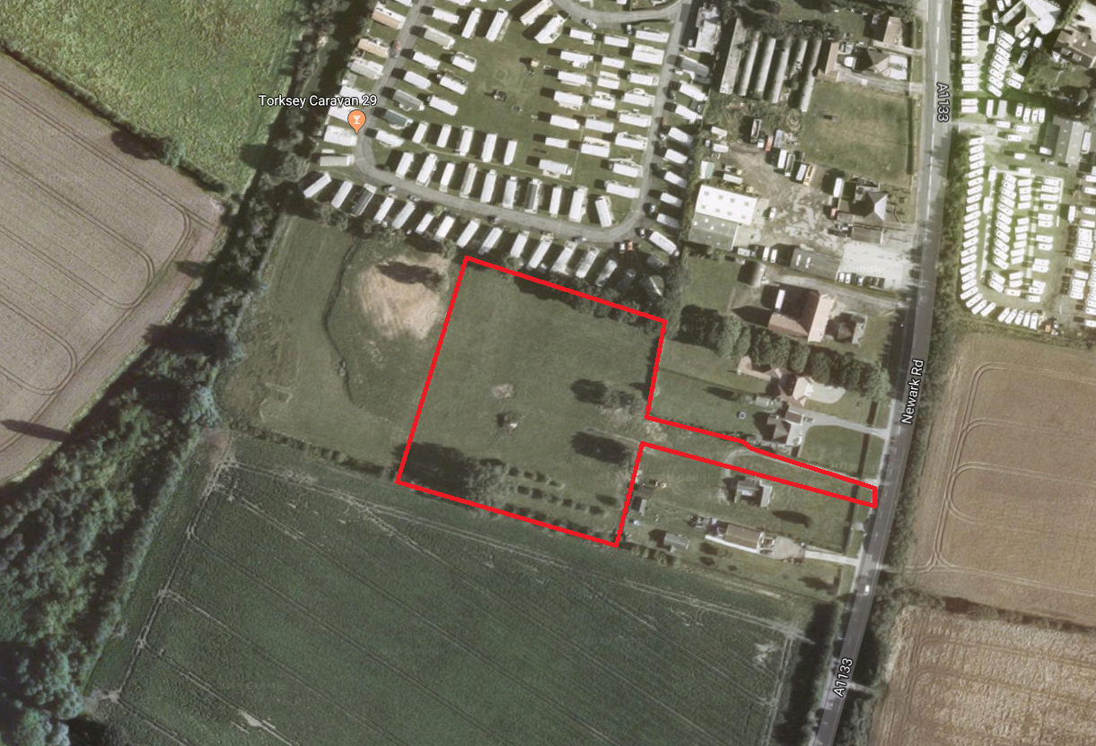 Aerial photo (existing_ development site near Lincoln