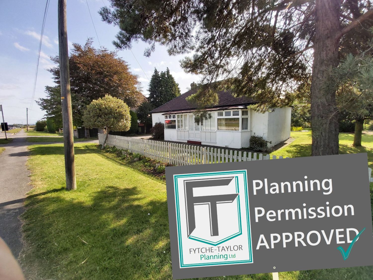 Planning permissions granted, current applications and Plots for Sale