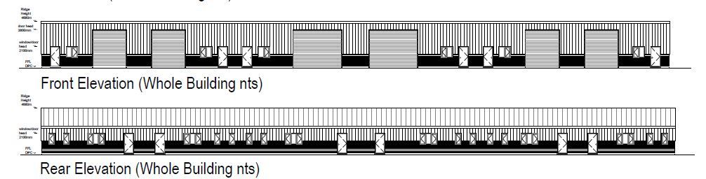 Planning Application Approved - Langworth near Lincoln. Full redevelopment and construction of 13 Rural Enterprise units